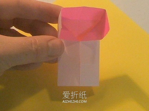 新年纸灯笼的折法图解- www.aizhezhi.com