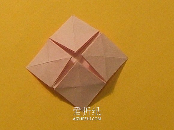 新年纸灯笼的折法图解- www.aizhezhi.com