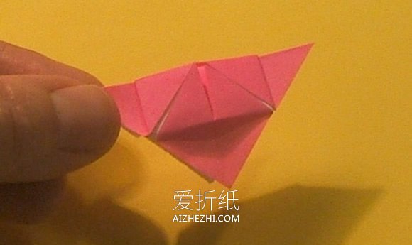 新年纸灯笼的折法图解- www.aizhezhi.com