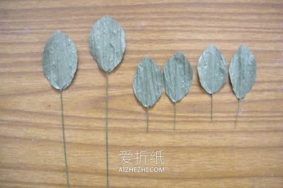 粉红纸玫瑰的制作方法图解- www.aizhezhi.com