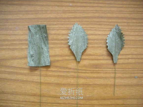 皱纹纸制作大丽花的方法- www.aizhezhi.com