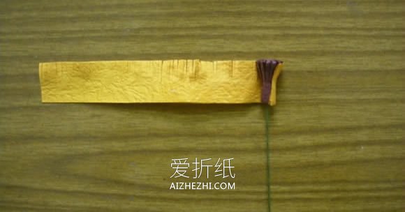 皱纹纸制作大丽花的方法- www.aizhezhi.com