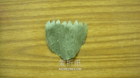 皱纹纸制作大丽花的方法- www.aizhezhi.com