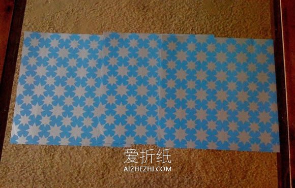 纸五角星的做法- www.aizhezhi.com