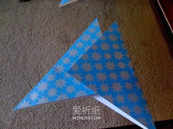 纸五角星的做法- www.aizhezhi.com
