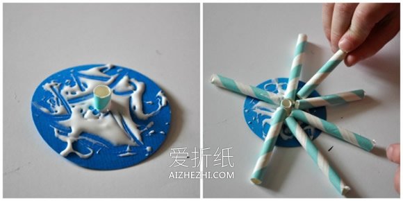 简单雪花手工制作教程- www.aizhezhi.com