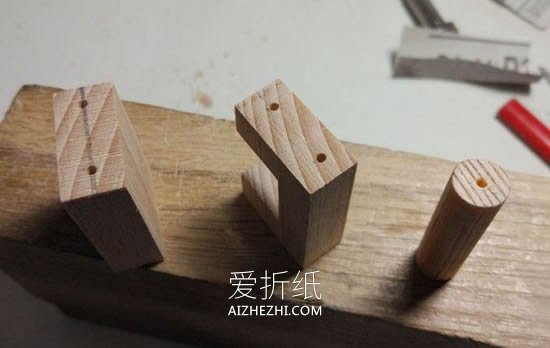 木头手工制作投石车玩具的方法- www.aizhezhi.com