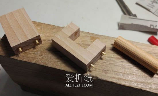 木头手工制作投石车玩具的方法- www.aizhezhi.com