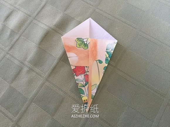简单天鹅的折法图解- www.aizhezhi.com