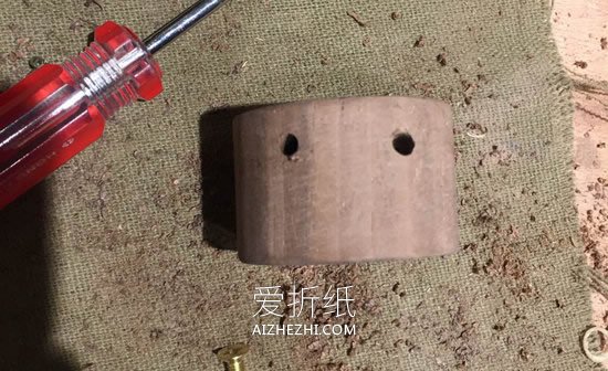 木头机器人的制作方法- www.aizhezhi.com