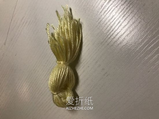 简单毛线小鸟的制作方法- www.aizhezhi.com