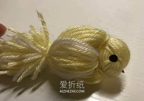 简单毛线小鸟的制作方法- www.aizhezhi.com