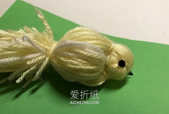 简单毛线小鸟的制作方法- www.aizhezhi.com