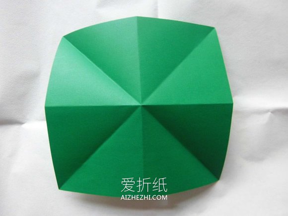 漂亮圣诞树的折纸方法图解- www.aizhezhi.com