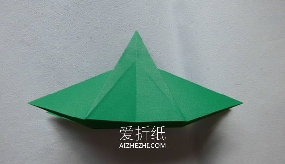 漂亮圣诞树的折纸方法图解- www.aizhezhi.com