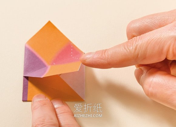 海葵的折纸方法图解- www.aizhezhi.com