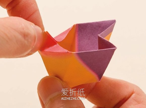 海葵的折纸方法图解- www.aizhezhi.com