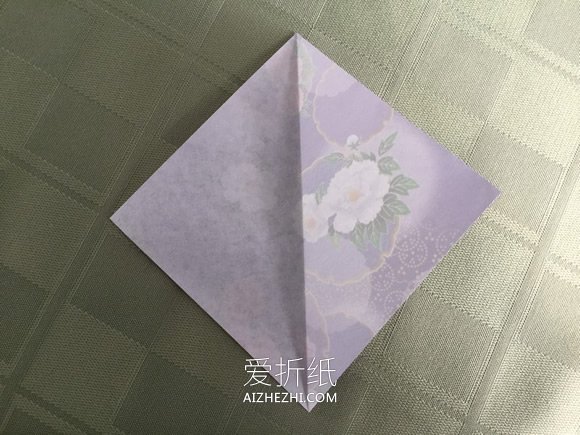 紫苑花的折法图解- www.aizhezhi.com