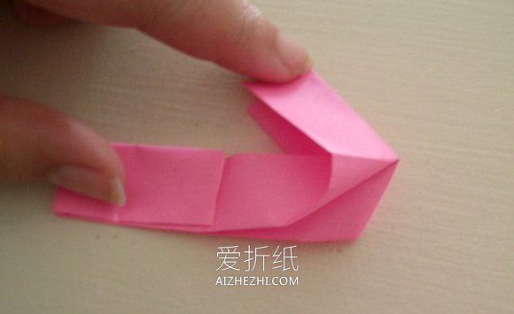 弹簧圈玩具的折法图解- www.aizhezhi.com