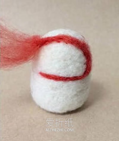 羊毛毡俄罗斯套娃的制作方法- www.aizhezhi.com