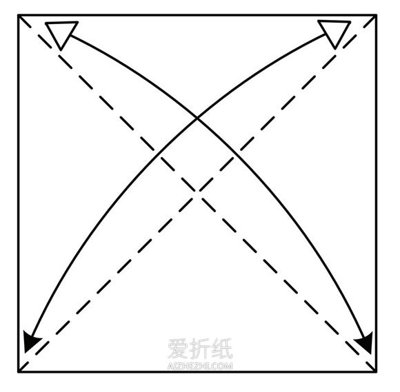 立体直升机的折法图解- www.aizhezhi.com