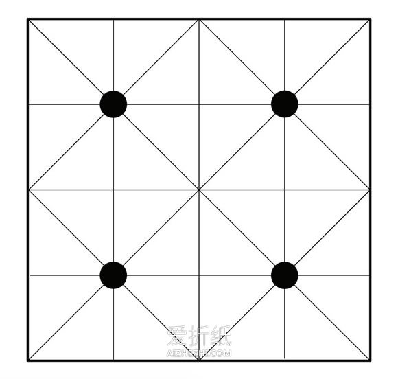立体直升机的折法图解- www.aizhezhi.com