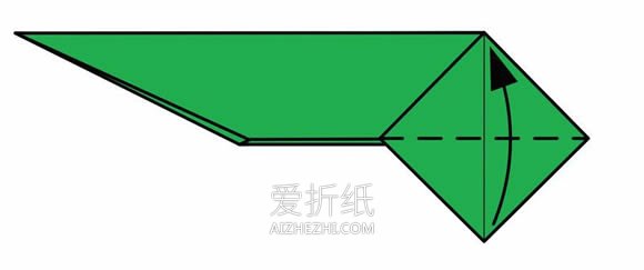 立体直升机的折法图解- www.aizhezhi.com