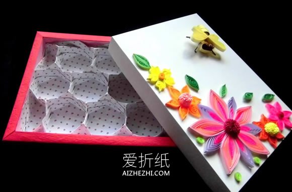 漂亮蜂巢盒的制作方法图解- www.aizhezhi.com