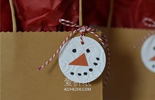 圣诞节雪人装饰的制作方法- www.aizhezhi.com