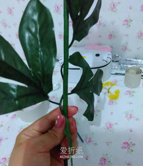 花开富贵-牡丹丝网花的制作方法- www.aizhezhi.com