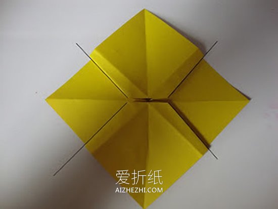 漂亮蝴蝶结的折纸方法图解- www.aizhezhi.com