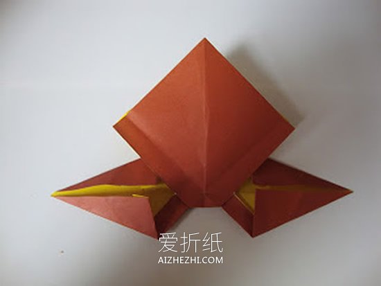 漂亮蝴蝶结的折纸方法图解- www.aizhezhi.com