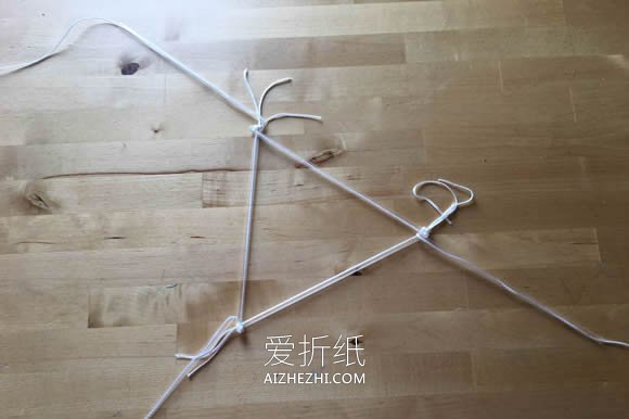 四面体风筝的制作方法- www.aizhezhi.com