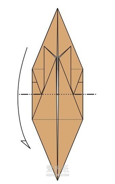 复杂的驼鹿折纸方法图解- www.aizhezhi.com