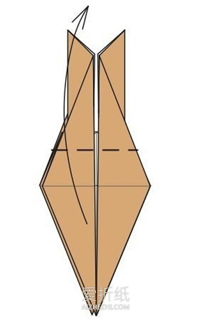 复杂的驼鹿折纸方法图解- www.aizhezhi.com