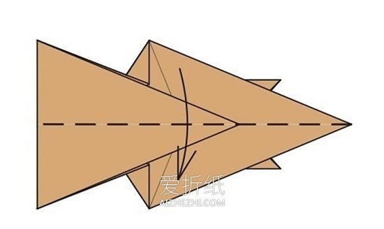 复杂的驼鹿折纸方法图解- www.aizhezhi.com