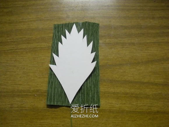 皱纹纸手工制作雏菊的方法- www.aizhezhi.com