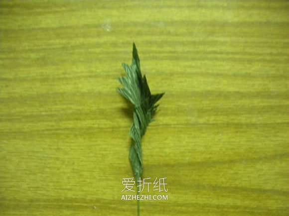 皱纹纸手工制作雏菊的方法- www.aizhezhi.com