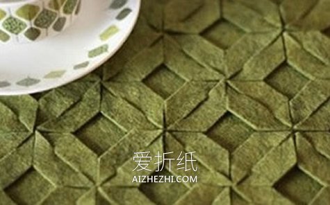 编织风格布艺杯垫的制作方法- www.aizhezhi.com
