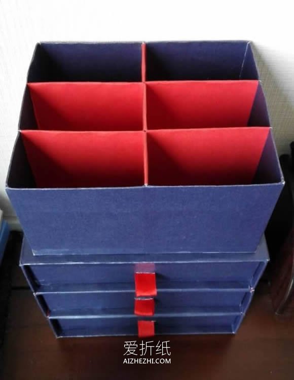 月饼盒改造储物盒的方法- www.aizhezhi.com