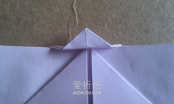 简单折纸蝴蝶的方法图解- www.aizhezhi.com