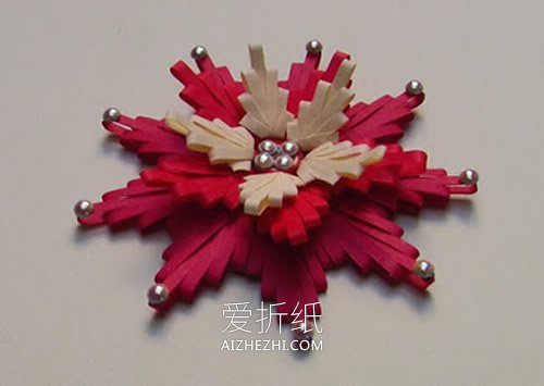 用衍纸梳做衍纸花的方法图解- www.aizhezhi.com