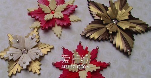 用衍纸梳做衍纸花的方法图解- www.aizhezhi.com