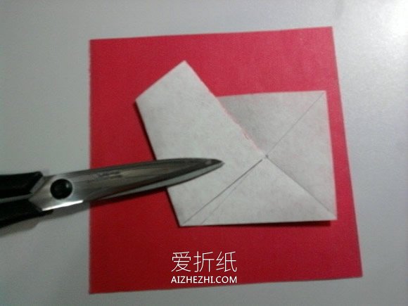 简单五瓣花的折纸方法图解- www.aizhezhi.com