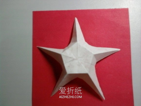 简单五瓣花的折纸方法图解- www.aizhezhi.com