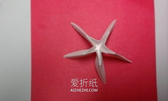 简单五瓣花的折纸方法图解- www.aizhezhi.com