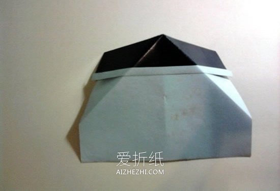 立体修女的折法图解- www.aizhezhi.com