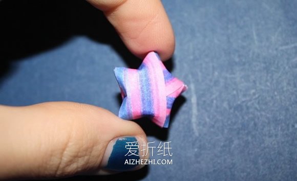 幸运星的折法图解- www.aizhezhi.com