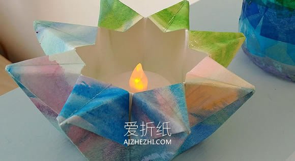 星星灯笼的折法图解- www.aizhezhi.com