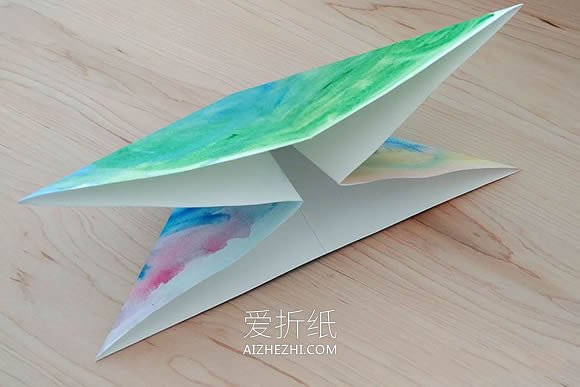 星星灯笼的折法图解- www.aizhezhi.com
